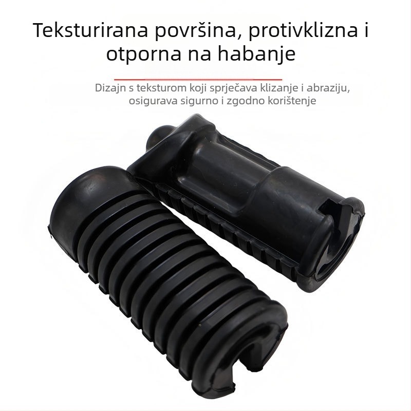 Gumeni pedala za nogu za motocikl, prednji pedal, kompatibilno Dayang 100, TBT110, JH70, Broj proizvoda 2025-12