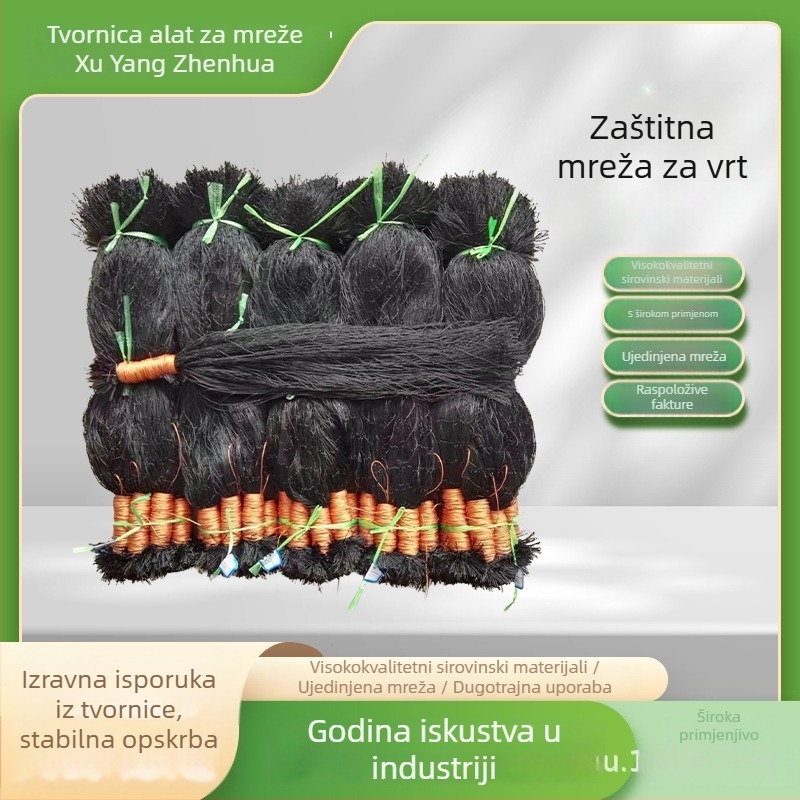 Najlon mreža za voćnjake, protiv insekata, ptica i zmija — otvori 5×5 mm, promjer žice 2 mm