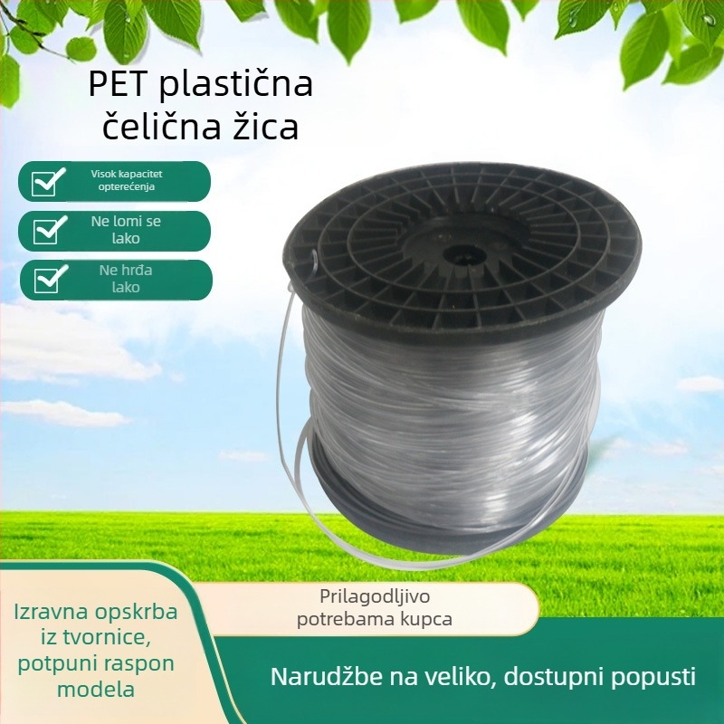 Visokočvrsti plastično-čelični žični za staklenik: podrška biljkama i mreža trellis