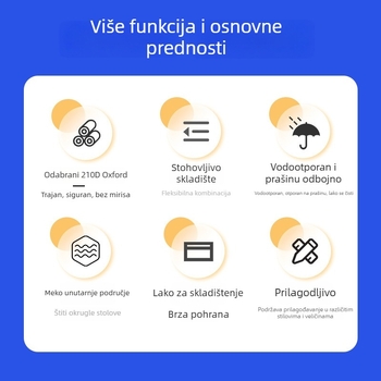 Prozirna mrežasta košara za pohranu – lagana, prijenosna; podrijetlo: Jiangsu; marka: Booker; namjena: vreća za smeće protiv ptica