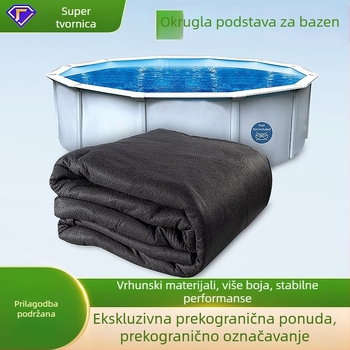 Okrugli bazenski liner od filca – otporan na probijanje, protuklizni, geotekstil