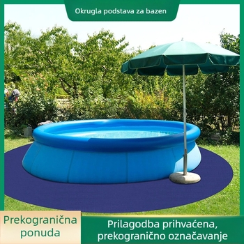 Okrugli bazenski liner od filca – otporan na probijanje, protuklizni, geotekstil