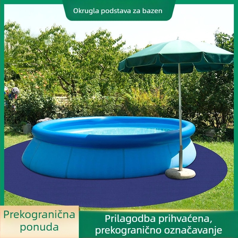 Okrugli bazenski liner od filca – otporan na probijanje, protuklizni, geotekstil