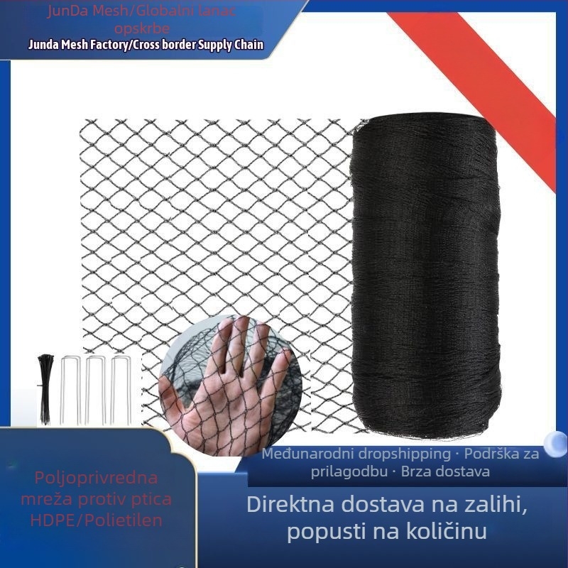 Vrtna mreža protiv ptica od polietilena – jača zaštita koi ribnjaka