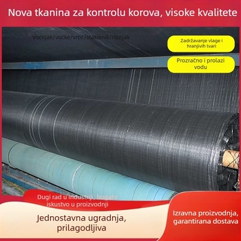 Tkanina za suzbijanje korova za voćke – izdržljiva PE podloga za pokrivanje tla, barijerna mat protiv korova
