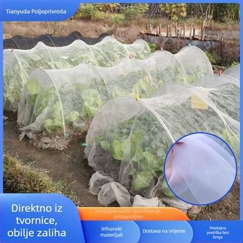 Visoko gusto mreža protiv insekata za plastenike, voćnjake i cvjetnjake; zaštitna mreža za povrće od novog materijala