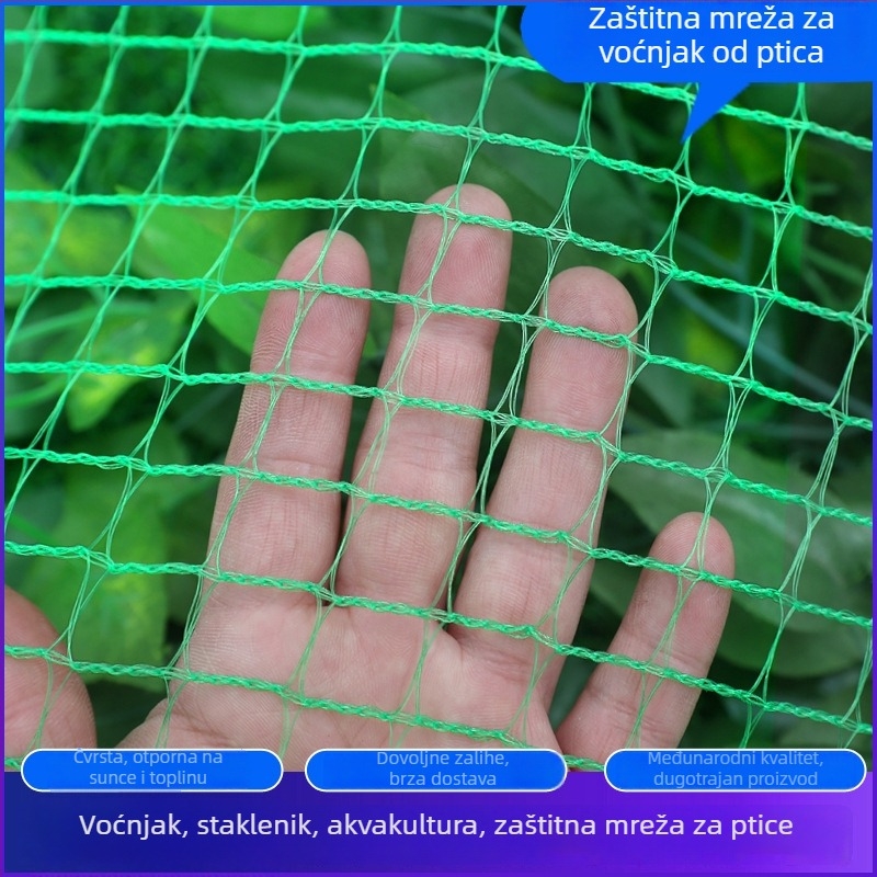 Mreža protiv ptica za voćnjak i farmu – veliki skladišni prostor, zaštita trešnje, vrtna barijera, ribnjak