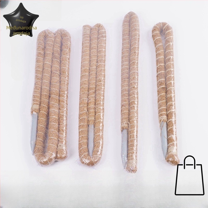 Podrška za penjačke biljke, savitljiva i oblikovna konstrukcija od kokosa, žice, aluminijske šipke i plastike; podržava i oblikuje biljke; nije uvezeno