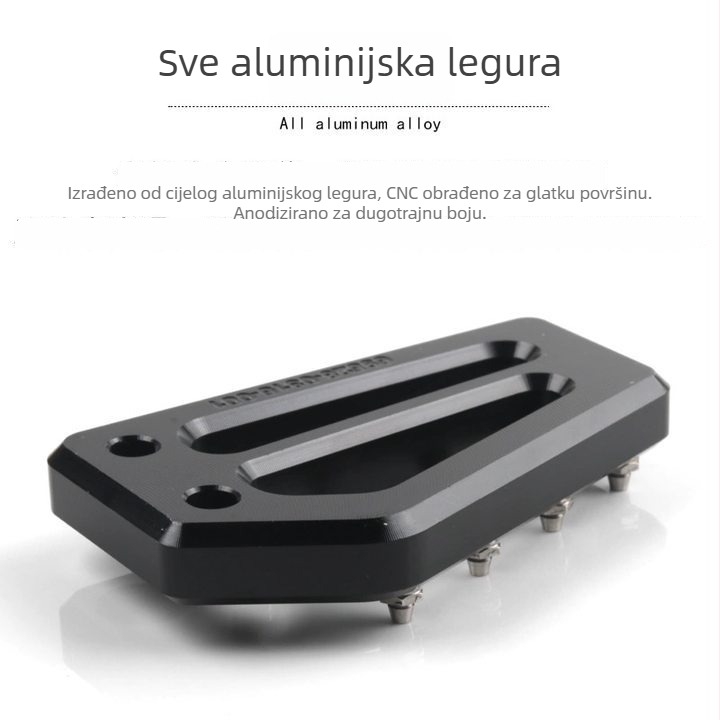 Pedal kočnice za Spring Breeze 800MT – protuklizni, od aluminijske legure, elektroplatirani završni sloj, prilagodljiv