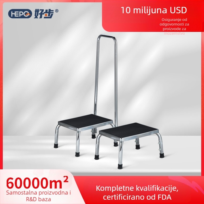 Stolica za stopala, metalna pločasta konstrukcija, modern stil, model LQX120001, HEPO/Good Step, prilagodljivo