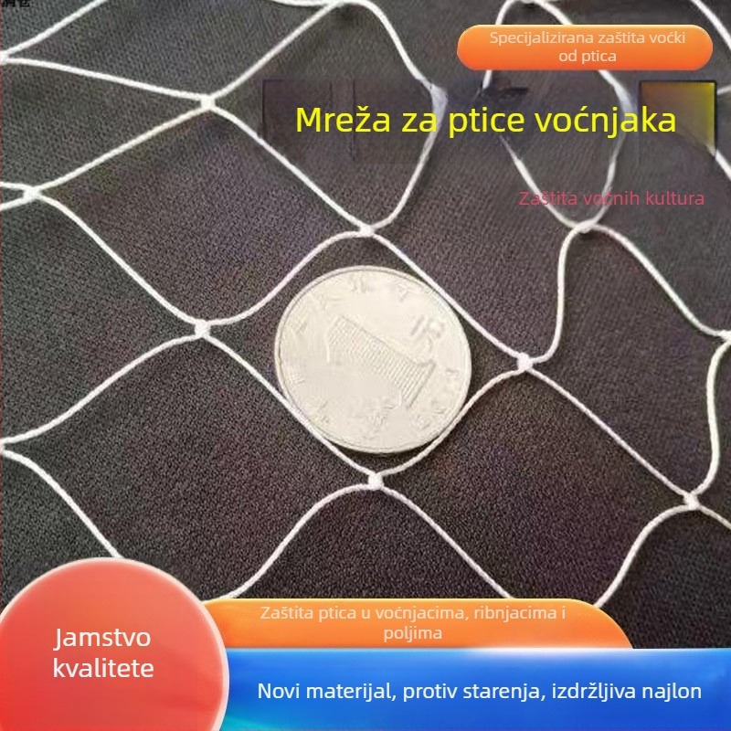 Poliestersko-najlonska višefilamentna mreža protiv insekata za staklenik, za ventilaciju i odvodne kanale