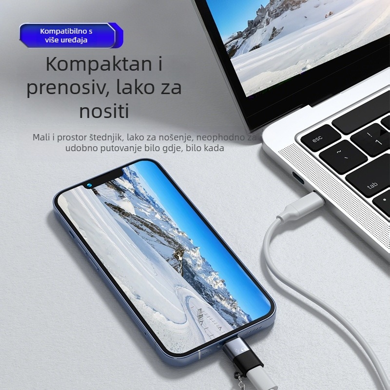 Mini Apple Type-C adapter za povezivanje uživo (Brend: Xin wangwei; Model: Apple adapter; Kompatibilan s: Apple)