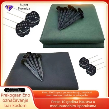 Runshengyuan netkano platno za suzbijanje korova u voćnim zasadima, izdržljivo, proizvod Weed Control Fabric 1-3