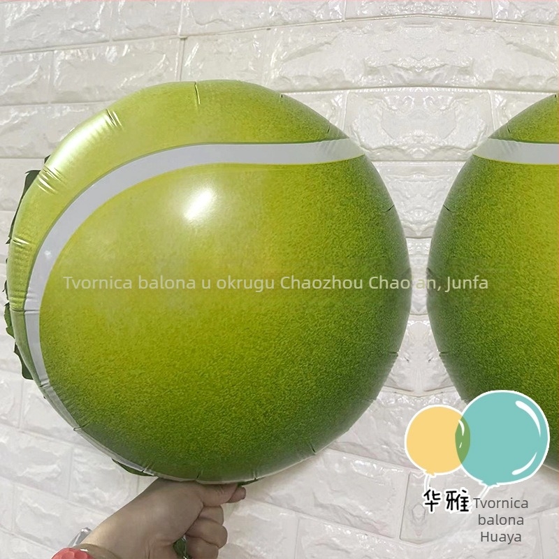Balon za igru od aluminijske folije, okruglog oblika, bez otisnutog logotipa, marka Huaya Balloon Factory