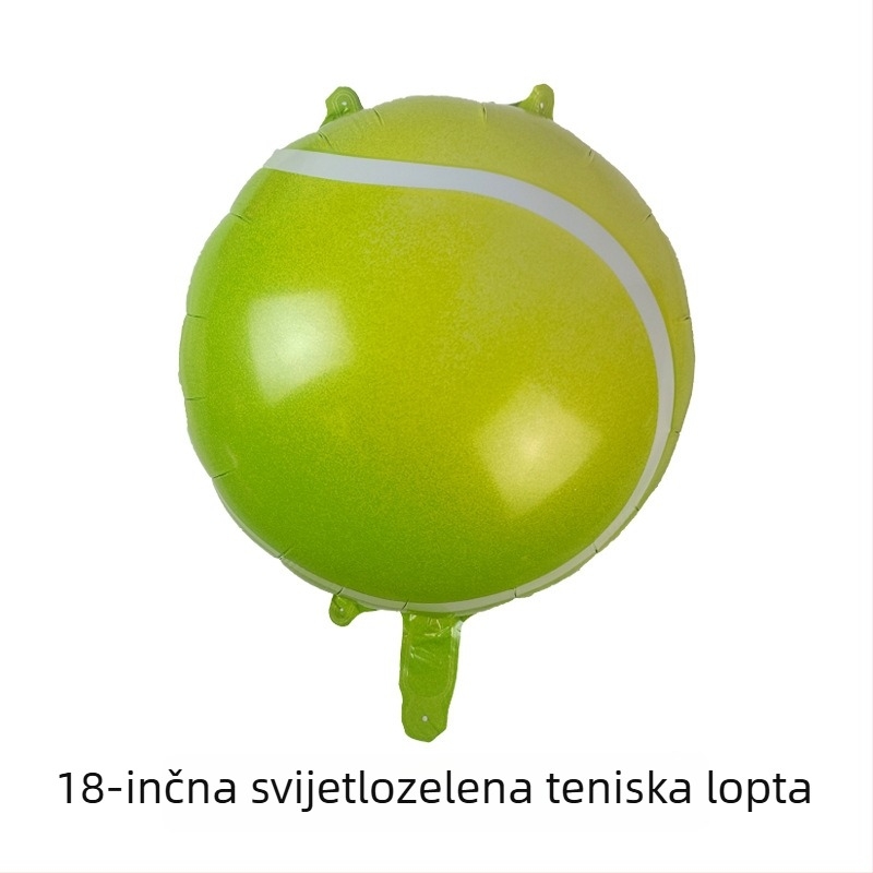 Balon za igru od aluminijske folije, okruglog oblika, bez otisnutog logotipa, marka Huaya Balloon Factory