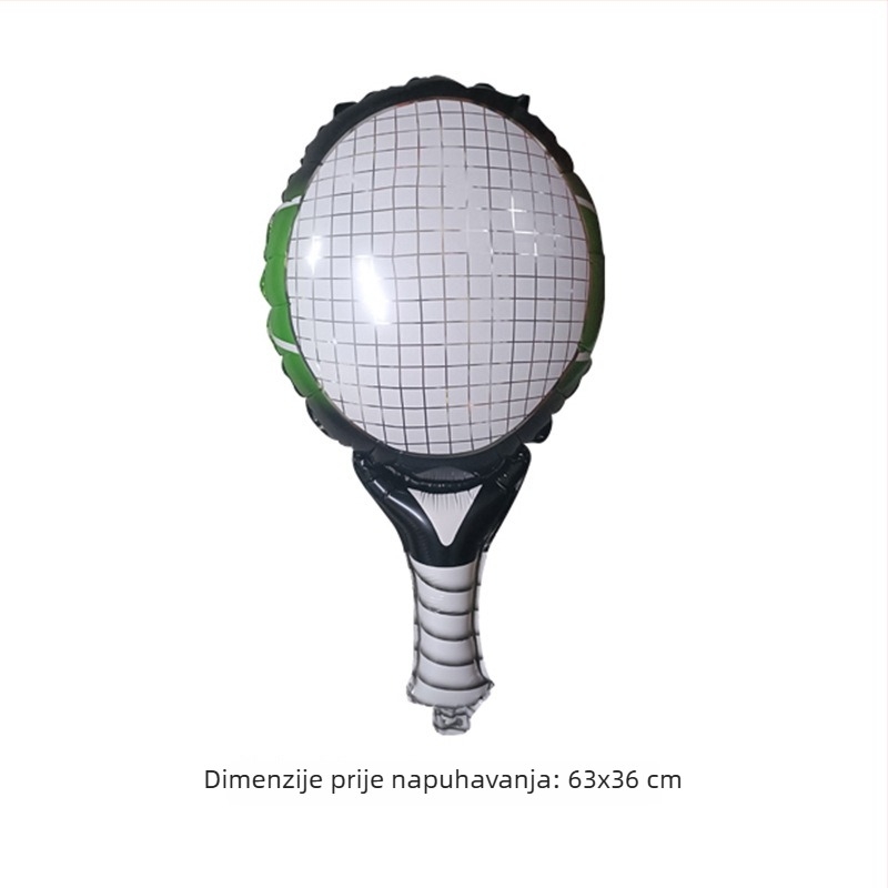 Balon za igru od aluminijske folije, okruglog oblika, bez otisnutog logotipa, marka Huaya Balloon Factory