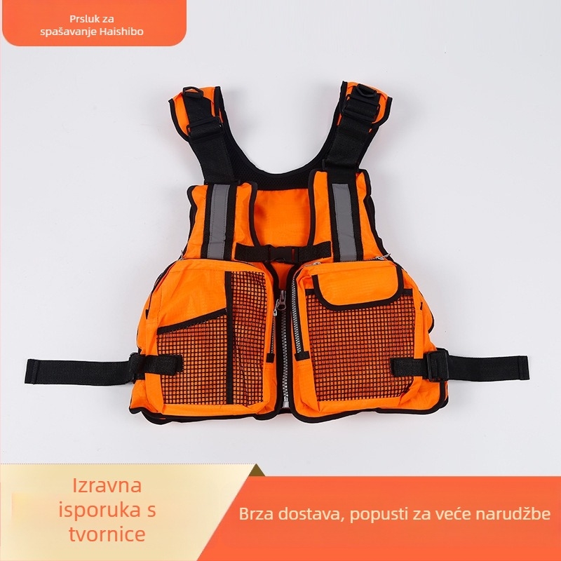 Hesbo prsluk za spašavanje za odrasle – Life Jacket, Model: Fishing life jacket