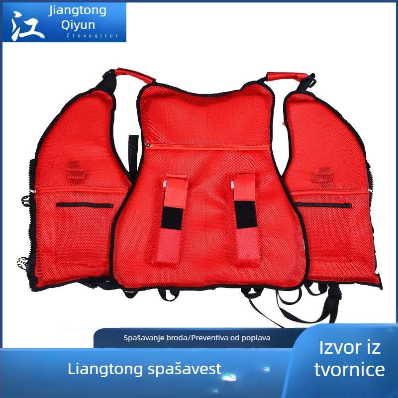 Spasiva prsluk Start, model Blue Sky Rescue Life Jacket, visoka plutačnost, prenosno, prilagodljivo