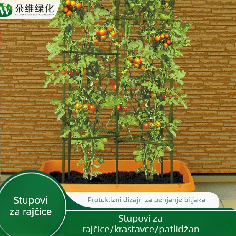 Trellis za penjanje rajčica i krastavaca – potpora biljke u vrtu