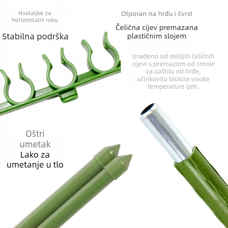 Trellis za penjanje rajčica i krastavaca – potpora biljke u vrtu