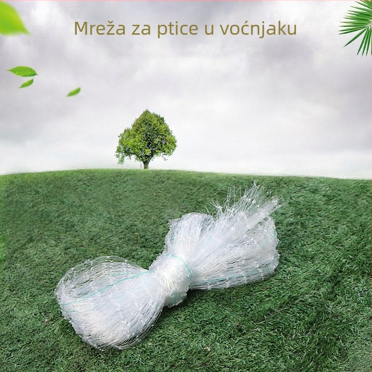Nylon mreža protiv ptica za poljoprivredu, voćnjake i ribnjake