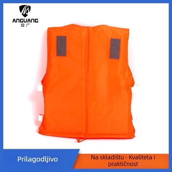 Spasivački prsluk s džepom na zip, elastična traka, Oxford pjena, Qi Jin, model -86-3