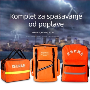 Kućni komplet za poplavu s prslukom za spašavanje i opremom za spašavanje