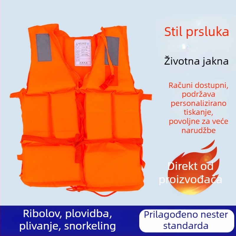 Go ahead DY-86-5 Oxford spašavateljska vest s džepom i kopčom, prilagodljiva