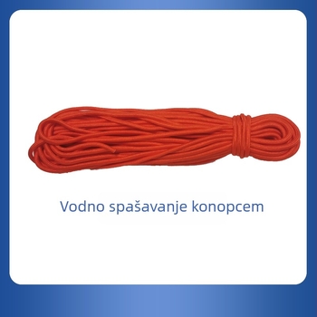 Spašavajuće užad za vodeno spašavanje, sigurnosno užad za požar, oprema za otvoreno plivanje, duljina 30 m; Model: Lifesaving Rope; Prilagodba obrade: Da; Uvoz: Ne