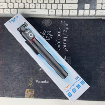 G02 produljena Bluetooth selfie palica s stativom — Marka: Tubaile; Materijal: legura; Daljinski upravljač: da; Bluetooth: da; Primjenjivi scenariji: univerzalno, stolno, vanjsko, selfie, live stream
