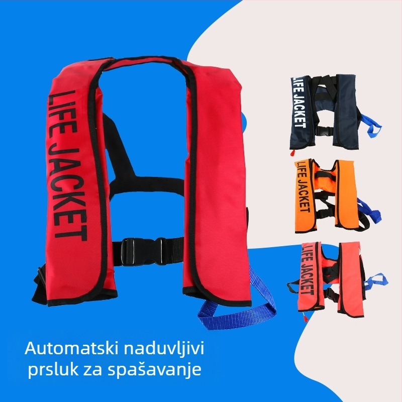 Shun Cheng odrasla napuhujuća spasišna veste, automatsko naduvavanje, prijenosna, za ribolov