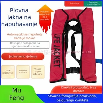 Prenosivi automatski napuhujući prsluk za brodove