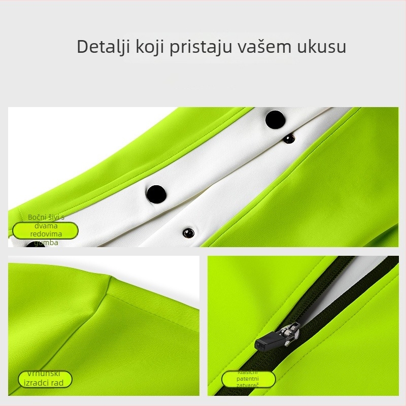 Unisex sportski komplet s digitalnim printom, kapuljača, dugi rukav, 100% poliester, za zimu, proljeće i jesen
