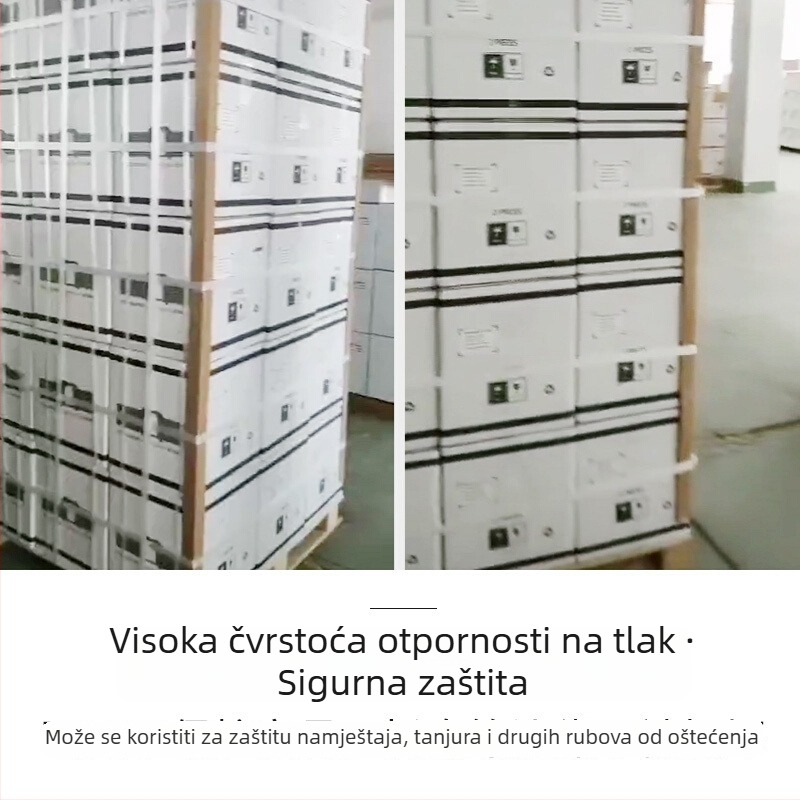 Ojačani L-oblik zaštitnik za kut kraft papira