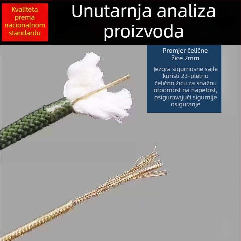 Sigurnosno uže — visoko izdržljivo najlonsko uže, Xin Hengshun (Brand: Xin Hengshun; Materijal: visoko izdržljivo najlonsko uže; Tip: sigurnosno uže)
