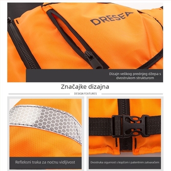 Hai Chenwei prsluk za šnorkanje, ultralak plivajući prsluk za raftanje i plivanje, model Hcw00021