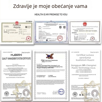 Kešu posuda za pakiranje – plastična PET posuda, zapremina 1 L, s poklopcem