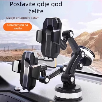Držač za telefon u autu s vakuumskim držačem – na ploču, univerzalno za navigaciju