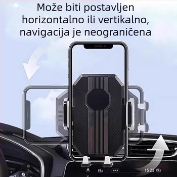 Držač za telefon u autu s vakuumskim držačem – na ploču, univerzalno za navigaciju
