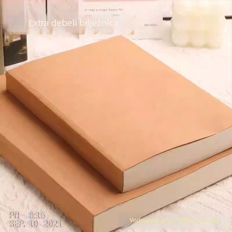 Bilježnica s koricom od papira, spiralno uvezivanje, 65 g/m² papir, 50–100 stranica, uredski stil