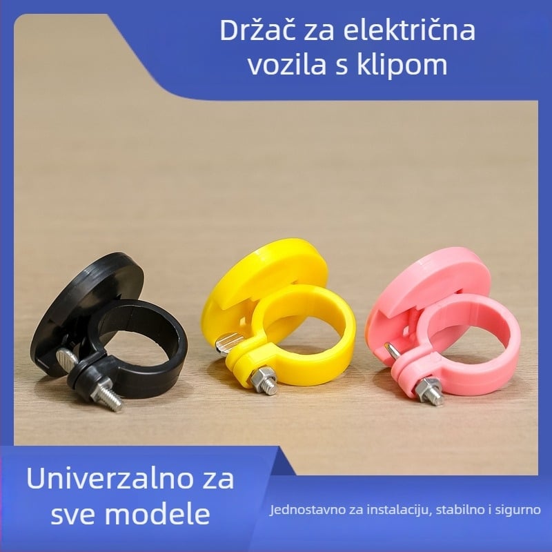 Ruijie plastični karikaturalni ukras za bicikle i električna vozila, prilagodljiva baza za slatke figurice kućnih ljubimaca