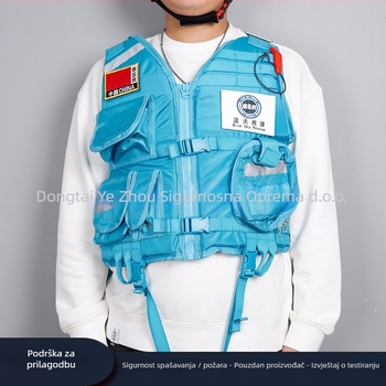 Životni prsluk za spašavanje na vodi s visokim uzgonom, vatrogasni prsluk za spašavanje, marka Yezhou, model Drugo