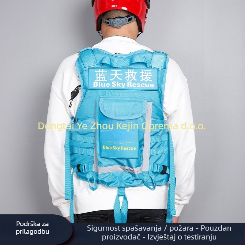 Životni prsluk za spašavanje na vodi s visokim uzgonom, vatrogasni prsluk za spašavanje, marka Yezhou, model Drugo