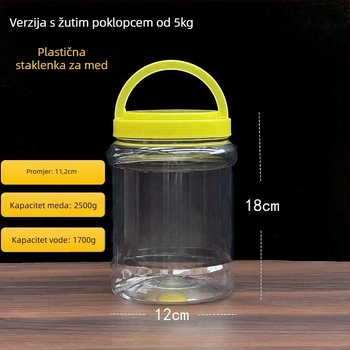 Plastična boca (okruglog oblika, 800–1000 ml, kineskog stila)