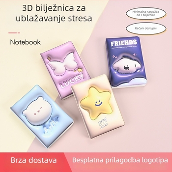 Think again bilježnica s PU omotom, French-fold veza, papir od drvene celuloze 80 g/m², 50–100 stranica