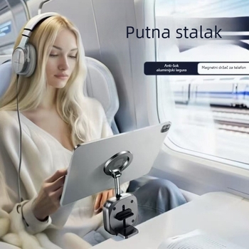 Stolni držač za telefon od legure — Independence (Prilagodba: podržana; Materijal: legura; Stil: opći)