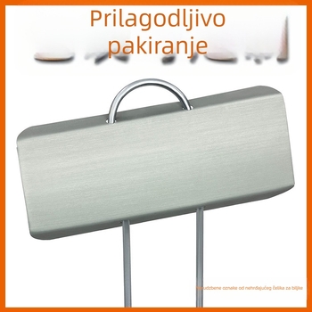 Nerđajući čelične etikete za biljke, ojačane, T-tip umetanje za označavanje cvijeća i rasadnika, Oshino