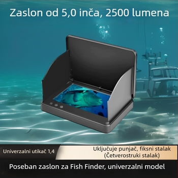 Ribolovni sonar s vizualnim prikazom sidra (Ponovno punjenje, dubinski raspon 0,6–30 m, Fisherman)