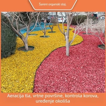 Pokrov od kore drveta za površine rupa oko drveta i pločnika – organski, Hongzheng