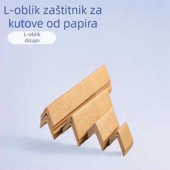 L-oblika papirnati zaštitnik kutova | Long Yu zaštita rubova za pakiranje namještaja i pločica | profil protiv sudara